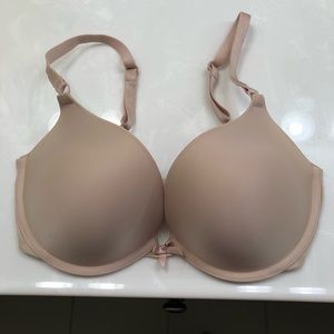 Victoria’s Secret push up bra, 32DD, nude color
